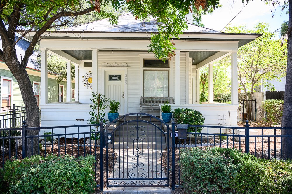 Eureka Street Victorian home, front exterior