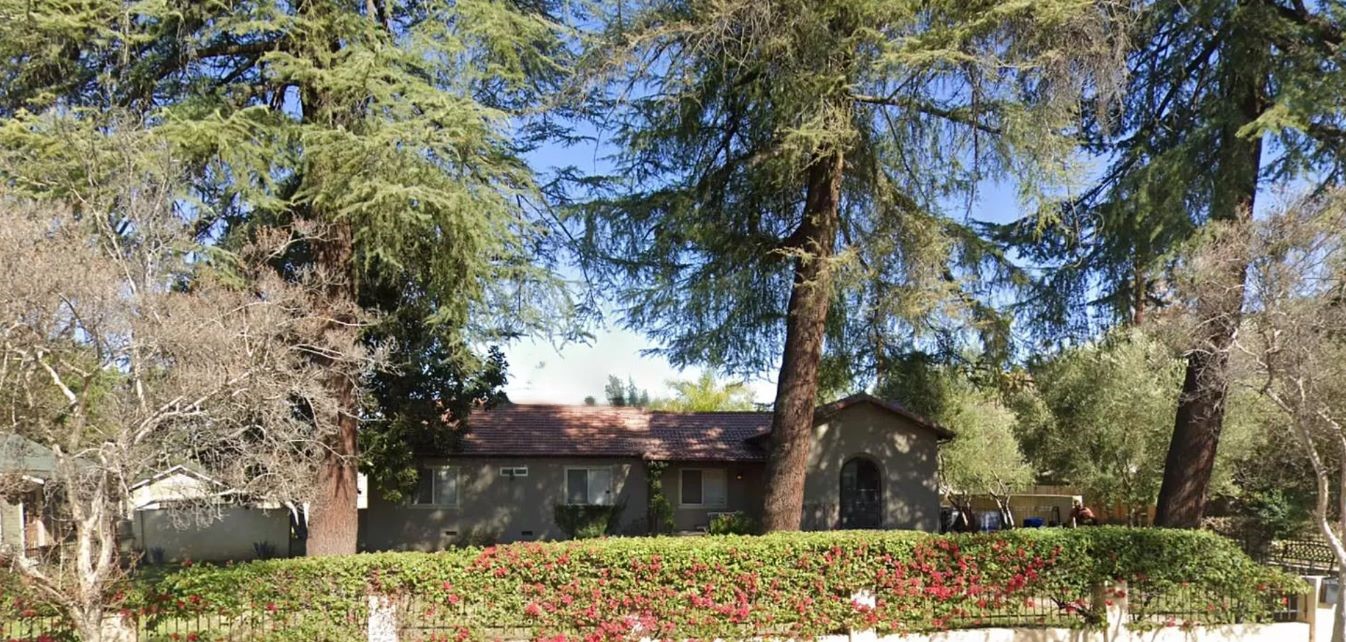 Master bedroom suite at our Campus Avenue home in Redlands